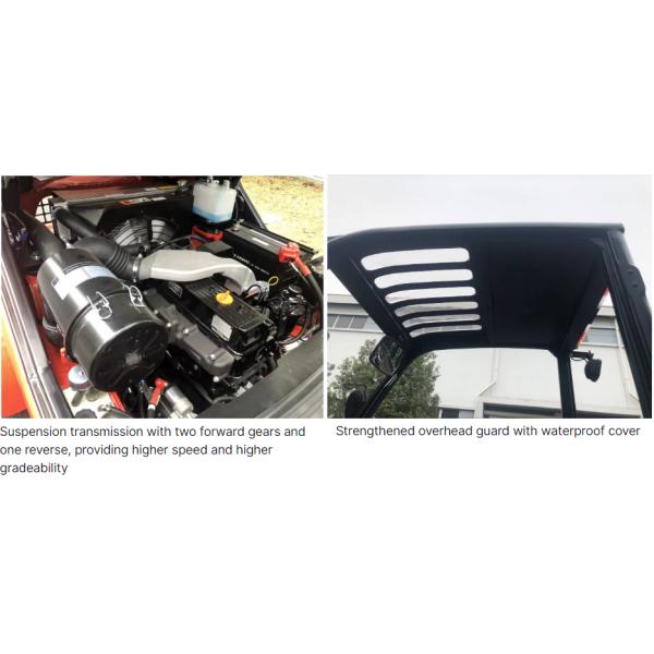 5000Lbs Diesel Engine Forklift With 4th Joystick Control For Heavy Duty Outdoor Material Handling