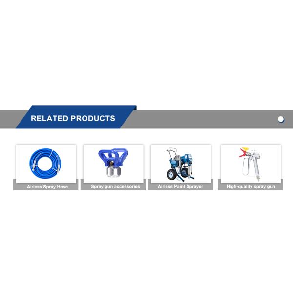 Portable Paint Spray Gun Small Lightweight Spraying Tool For Home DIY Professional Max Pressure 3600psi 130mm Nozzle Size