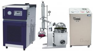 Zhengzhou Greatwall 20L Rotary Evaporator with Chiller & Solvent Recovery Pump