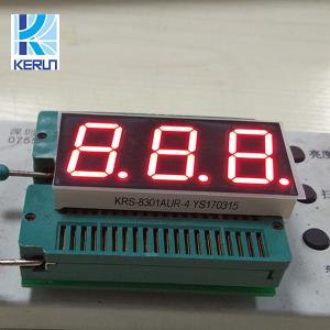 China 0.8inch 7 Segment 3 Digit Led Display Module For Car USB MP3 Player on sale