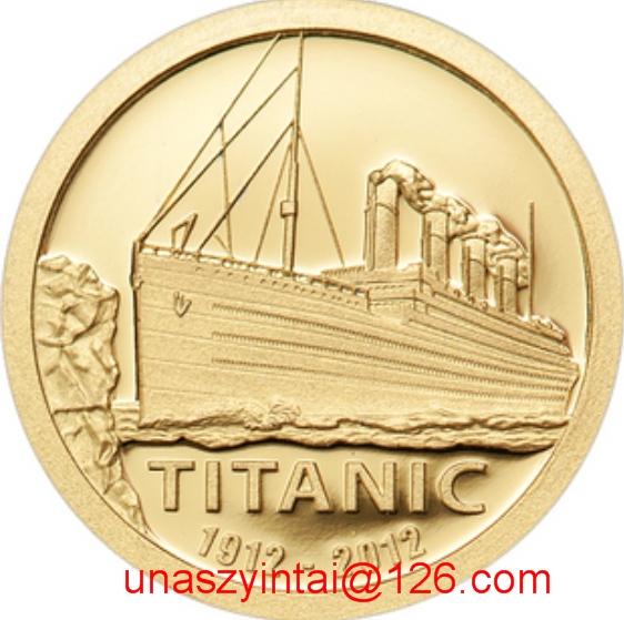 Classical Romantic Souvenir Coin Titanic Coins