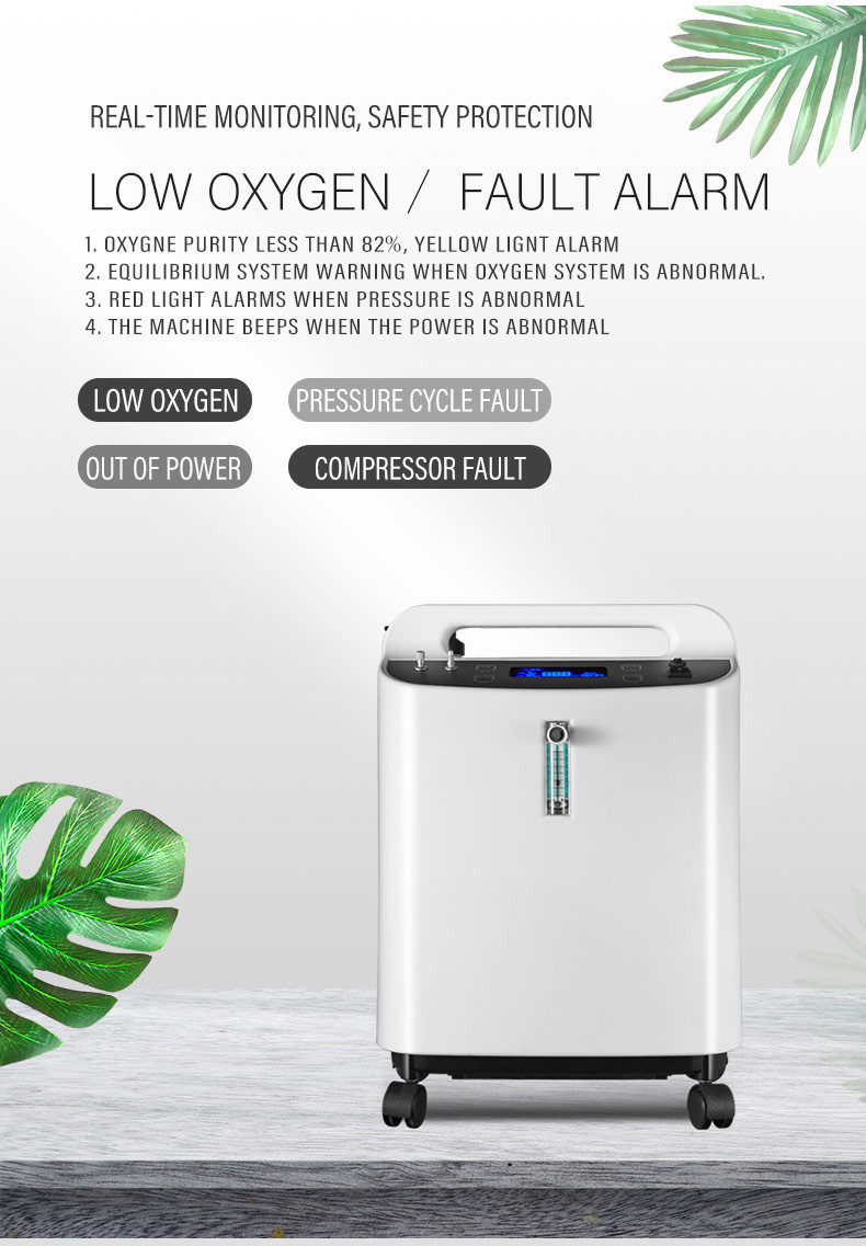 220V O2 Concentrator Machine , Oxygen Machine 10l With Atomize Function