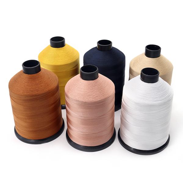 Pattern Dyed Tex35 Tex45 Tex70 High Strength Multi-color Bonded Nylon Thread for Sofa