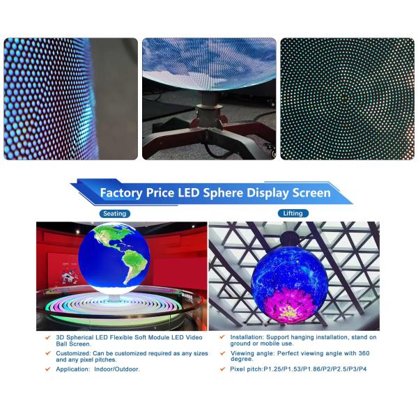 Custom Size Bottle LED Display High Brightness 800-5000cd/m2 Temperature Range Working -25°C-60°C Storage -35°C-80°C