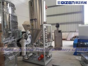 China Plastic Manufacturing Machines With Vibrating Screen Machine 500 KG / H Capacity on sale