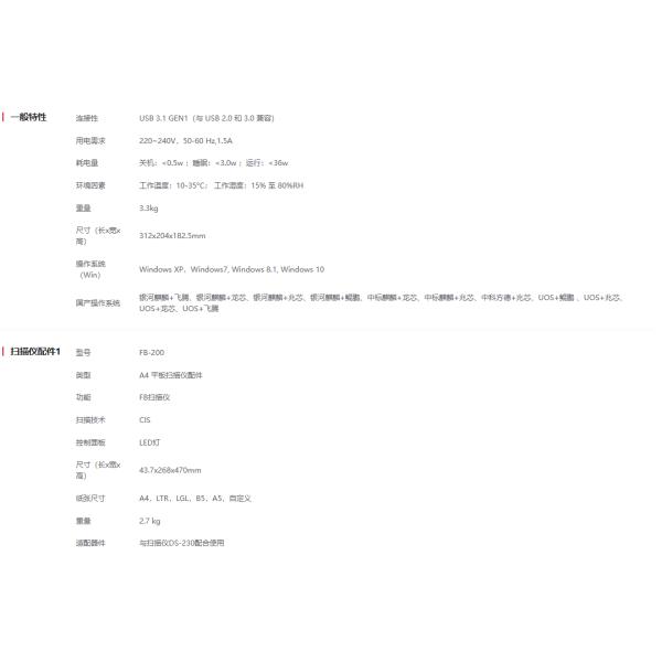 DS-230 Pantum Feeder Scanner