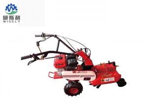 China Agricultural Walk Behind Mini Garden Tiller Machine In Red Color , ISO Passed on sale