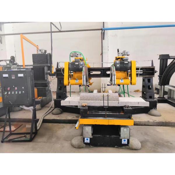 Double-Blade Automatic and Automatic Gantry-Fixed Edge Trimming Machine for Stone Edge Cutting