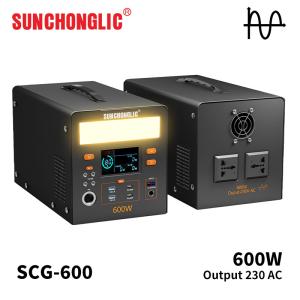 Wholesale 12.8V Solar Power Generator 60AH 600W AC Output Smart Charging Maintenance Free from china suppliers
