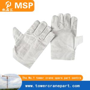Wholesale Hoist Tower Spare Parts Canvas Gloves For Critical Operations from china suppliers