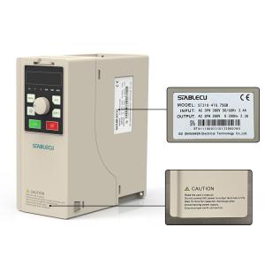 China 0.75KW 1HP VFD Variable Frequency Inverter For Three Phase Motor on sale