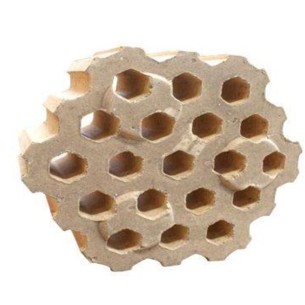Red Color and Light Yellow Color Fireclay Brick 230*114*65mm 1200 Degree C Resistance