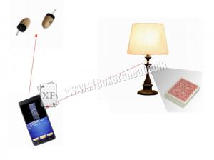 China Table Lamp Hidden Camera Cheating Device For Poker Analyzer Gambling on sale