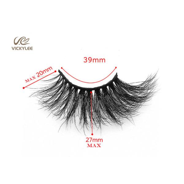 Customized Natural Black 20MM 5D Volume Lashes