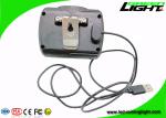 4.2W 13000lux LED Miners Cap Headlamp Rechargeable Battery 348lum