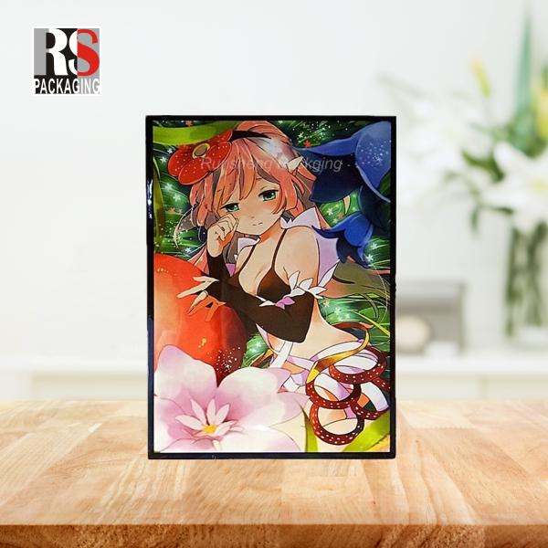 Shockproof Game Card Sleeves PP Clear Plastic Card Protectors Customized Logo