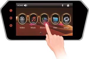 Wholesale 7&quot; LCD MP5 Touch Screen Display For Car , Car Parking Monitor Customizable Splash Screen from china suppliers