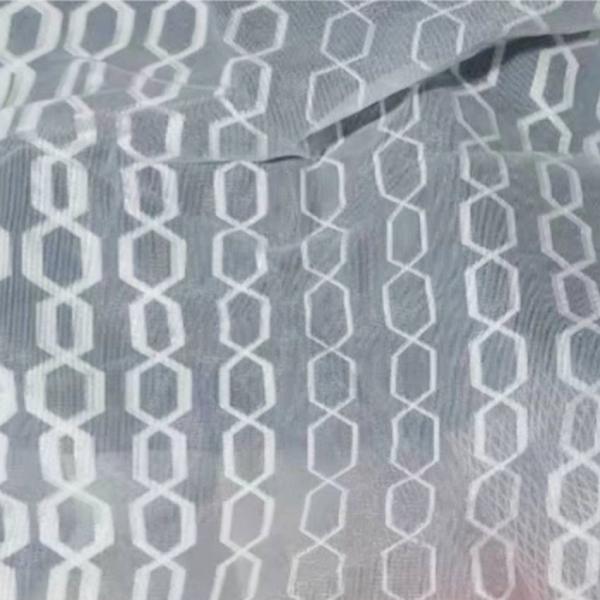 Semi Transparent Polyester Athletic Mesh Fabric 3d Polyester Mesh Fabric