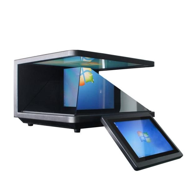 Quality Android 3D Holographic Projection Screen , 19 Inch Hologram Pyramid Display for sale