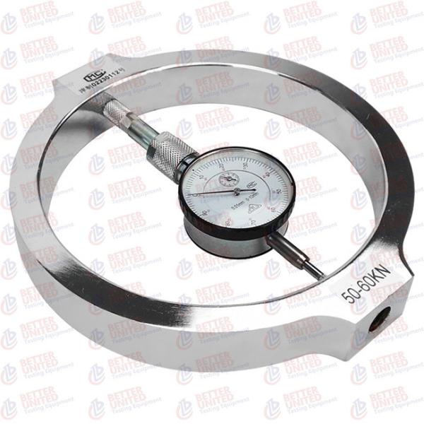 Quality From 0.5 KN To 300 KN Load Ring Series Dial Gauge 0.01 Mm Soil Testing Equipment for sale