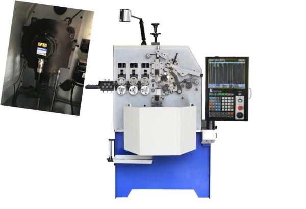 Quality Mechanical Metal Compression Spring Machine , Three Axes CNC Spring Former for sale