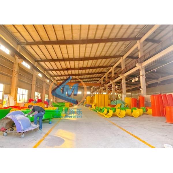 H6M Water Amusement Park Equipment Fiberglass Pool Slide For Commercial Private Use