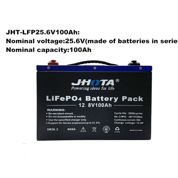 25.6V 100Ah Lithium Battery Lead Acid Replacement 2560Wh