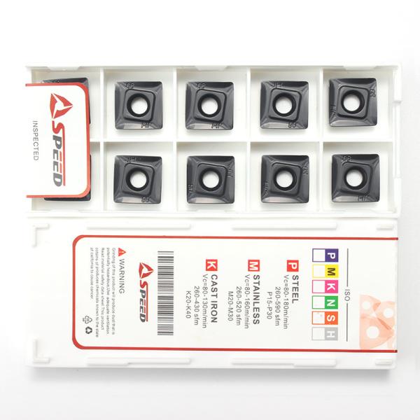 Wear Resistant Tungsten Carbide U drill Insert SOMT12T308 Carbide Insert for Cast Iron