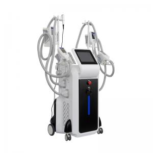 CE Approved Cryolipolysis fast freeze slimming/4 Cryo handles working simultaneously/unique double chin removal handle