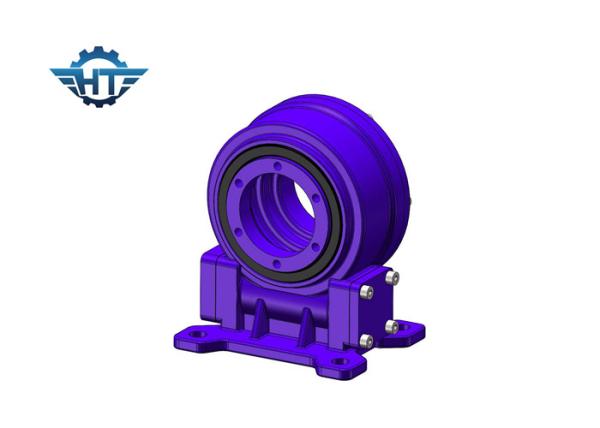 Quality Envelope Worm Slew Drive Gearbox With 12V DC Planetary Gear Motor For Solar Tracking System for sale