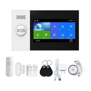 China GSM 4G Security Smart Home Burglar Alarm System Pir Detectors Burglar Alarm on sale