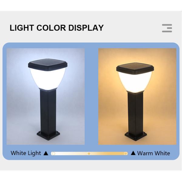 Aluminum IP54 Solar Garden Motion LED Lights 3.2V Outdoor Led