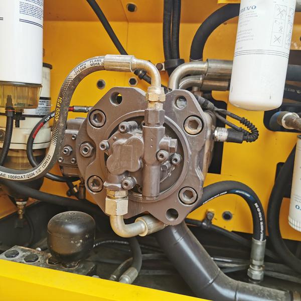 22000kg Engine Used Volvo Excavators EC220 Earth Excavating Equipment 22T