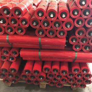 Wholesale Customizable Red Mining Oem Heavy Duty Conveyor Rollers from china suppliers