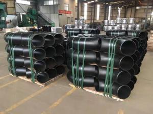 China Astm A234 Wpb Elbow Butt Weld Pipe Fittings Sand Blasted Asme B16.9 180 Degree on sale