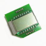 Customize OEM STN HTN FSTN 1 Per 4 Duty 3V Segment LCD Module