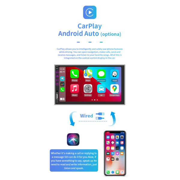 4 Core 7 Inch S-07A Automotive Tablet Mount WiFi 1G+16G