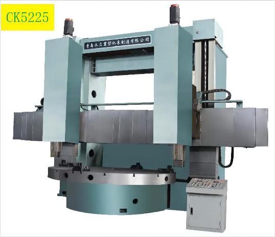 Quality AC Servo CNC Heavy Duty Lathe CK5225 C5225T Vertical Turning Lathe Machine for sale