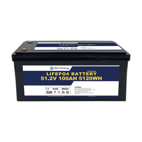 High Power Energy Storage 51.2V100Ah Rechargeable Power Battery For Home Energy