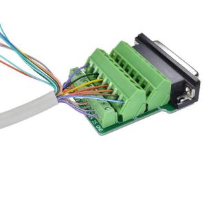 China DB25 D Sub 25 Pin Terminal Blocks Connectors Adapter on sale