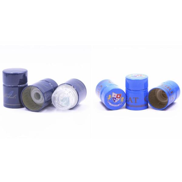 Round Cylinder Glass Bottle Cap Leakage Preventing High Sealing Performance
