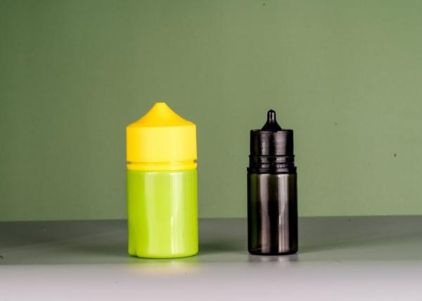 Quality 60ML Plastic Green Dropper Bottle E-Liquid Applicator Squeezable Bottles with Childproof Twist Top Cap for Electronic Ci for sale