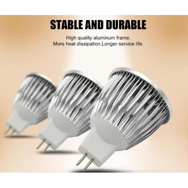 IP20 LED Spot Bulbs For Indoor Decoration , High Power 3W COB LED Lamp