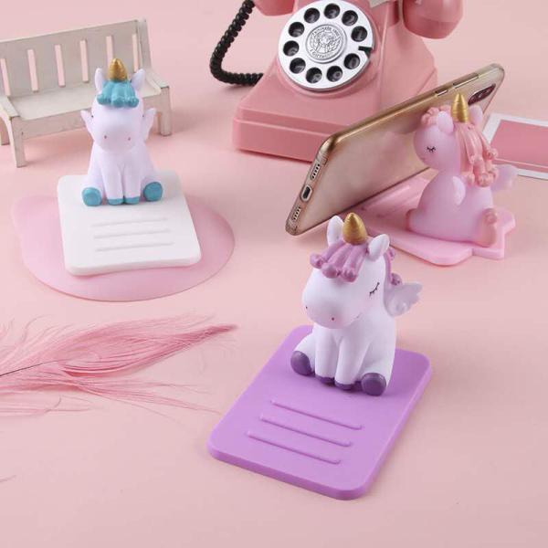 Customized Multi-Functional 3D Cartoon PVC Mobile Phone Holder, Lazy Man Phone Bracket