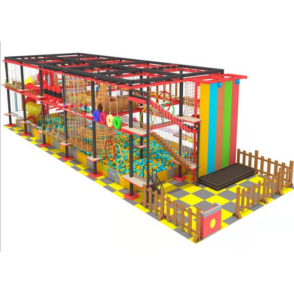 Interesting Adventure High Ropes Course Indoor Park Children