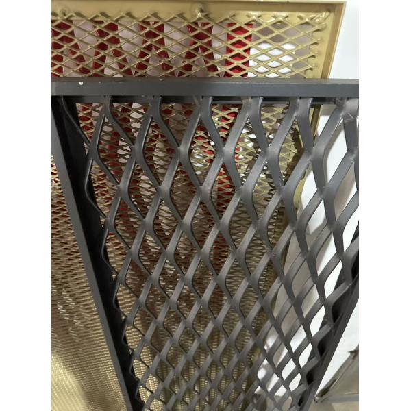 ISO 9001 ASTM E2016 Decorative Aluminum Expanded Wire Mesh for Ventilation and Custom Applications