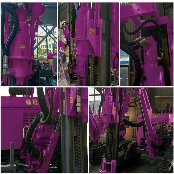 Portable Blast Hole DTH Drilling Machine Hydraulic Mining Rotary DTH Drilling Rig