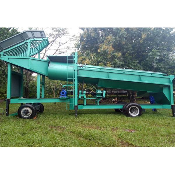 Diesel Steel Small Gold Prospecting Machine 200T/h For Gold Mining