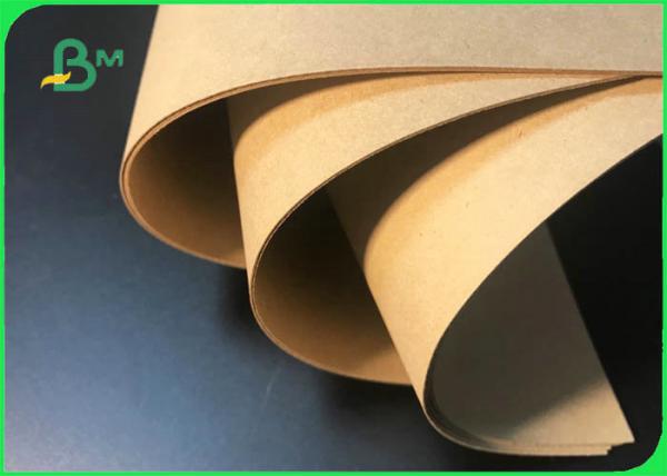 Quality 250GSM 300GSM Unbleached Kraft Cardboard Virgin Wood Pulp For Packaging for sale