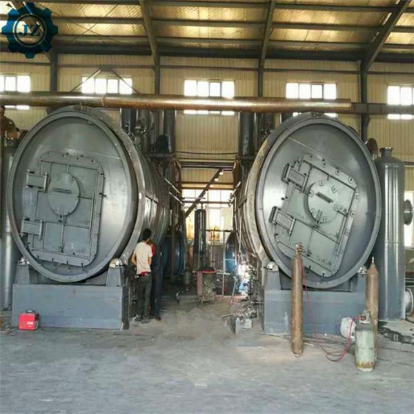 20ton Pollution-Free Continuous Waste Tyre Pyrolysis Plant For Fuel Oil